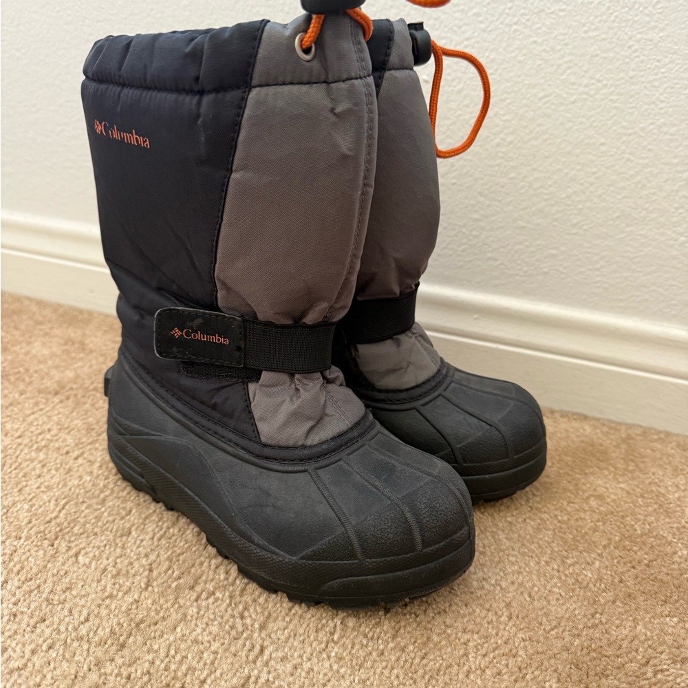 Columbia Black and Gray Winter Boots